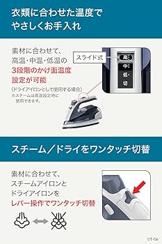 Amazon | ティファール パワフルスチーム 最大70g/分 軽量